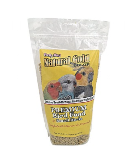 Pretty Bird Natural Gold Small Parrot Food 1.5lb